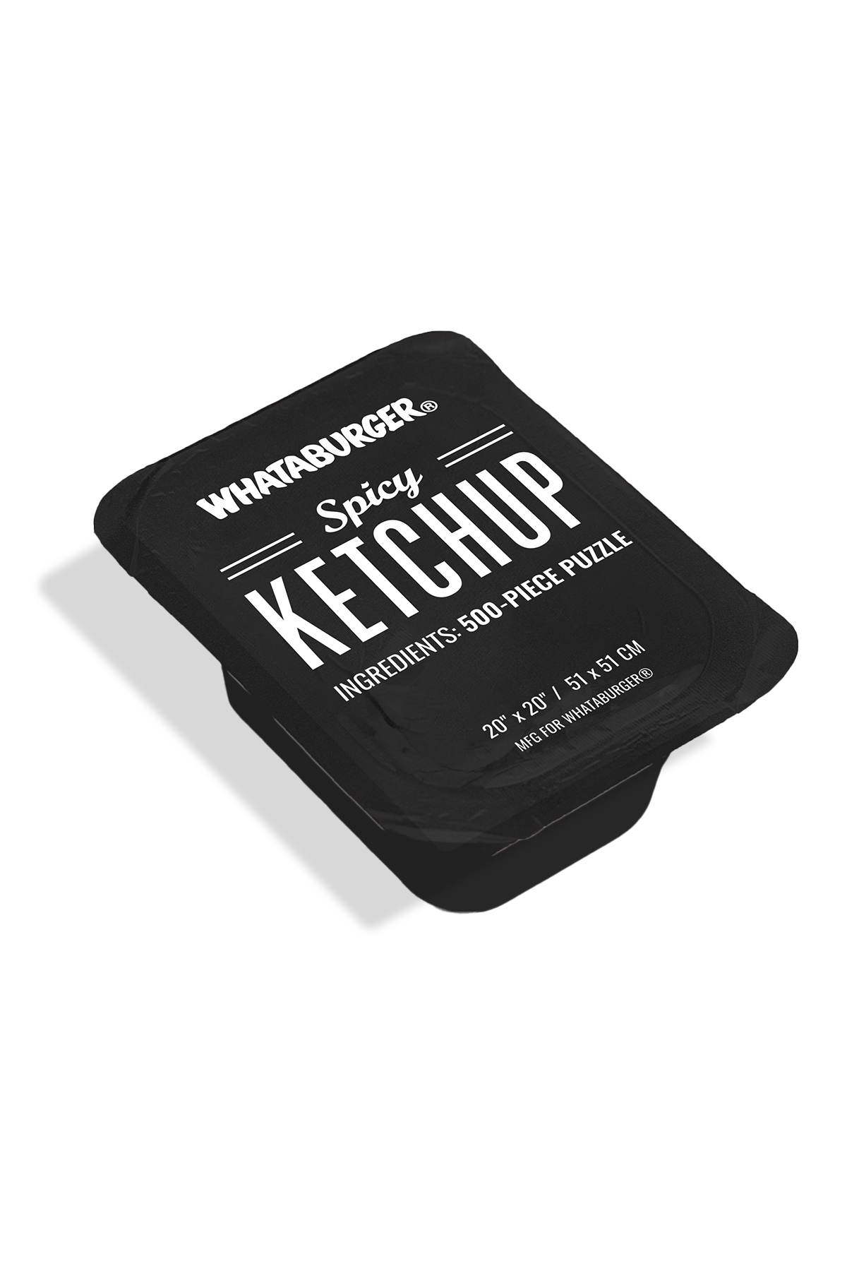 Whataburger Spicy Ketchup 500 piece puzzle.