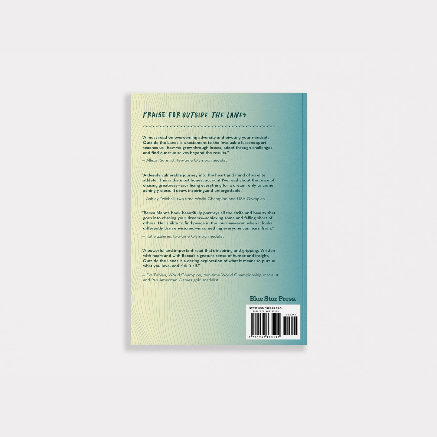 Outside the Lanes by Becca Mann
