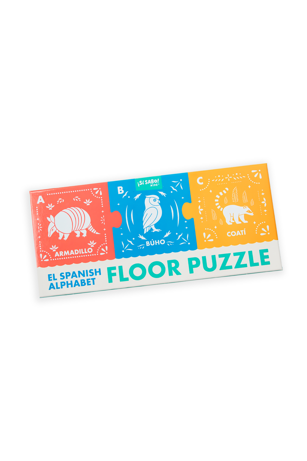 El Spanish Alphabet Jumbo Floor Puzzle available at Blue Star Press