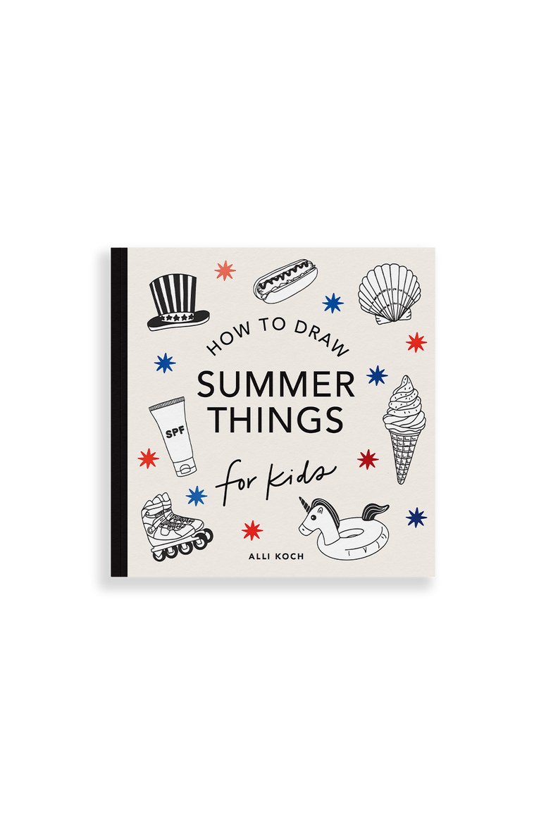 How to Draw Summer Things for Kids