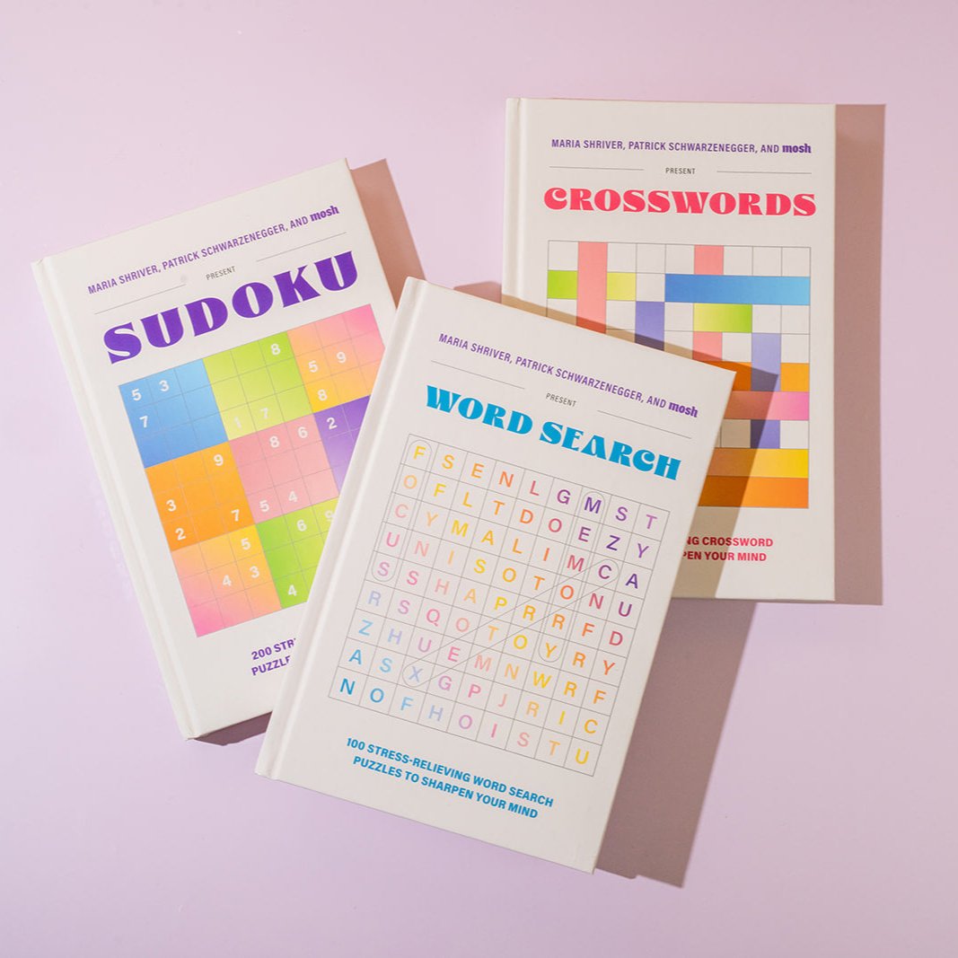 Maria Shriver, Patrick Schwarzenegger, and MOSH Present: Crosswords