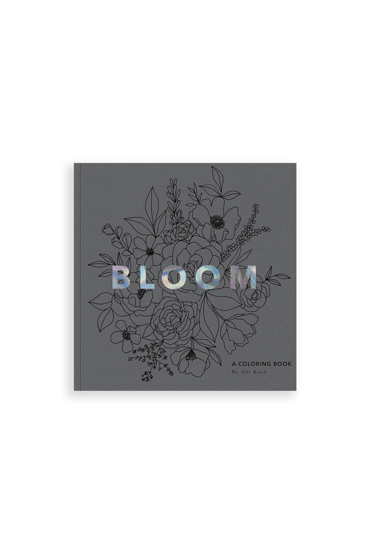 Bloom: A Coloring Book by Alli Koch