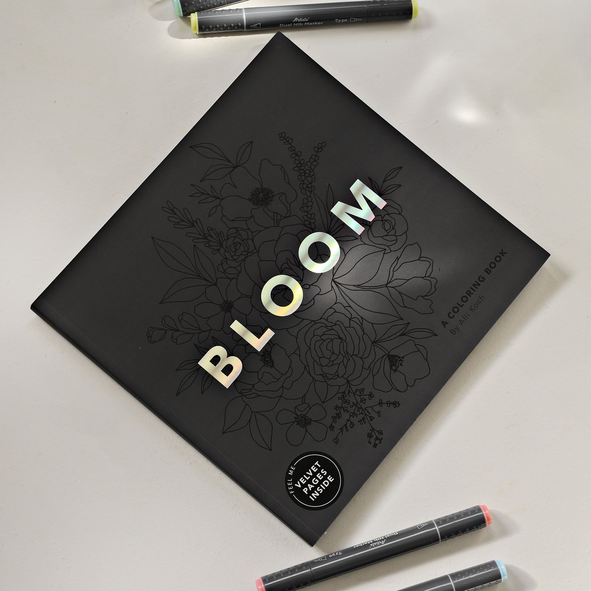 Bloom: A Coloring Book by Alli Koch