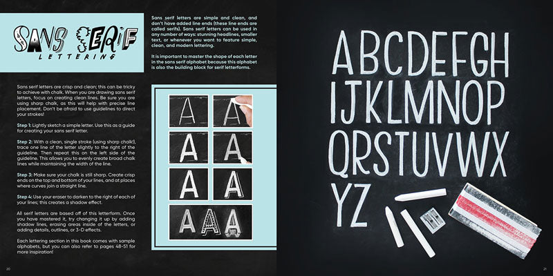 Chalk Art & Lettering 101 by Amanda Arneill & Shannon Roberts