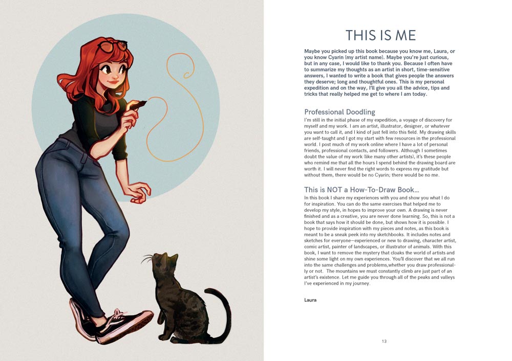 Expedition Sketchbook by Cyarin - Laura Brouwers