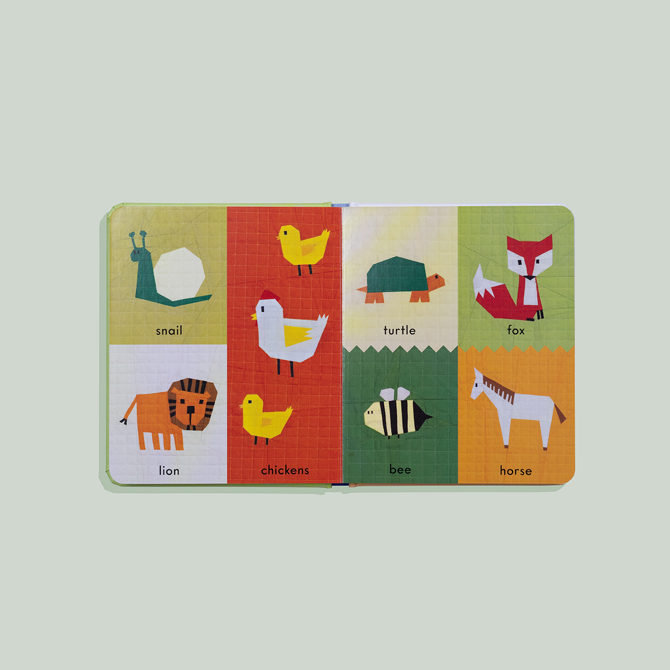 First Words with Cute Quilted Friends by Wendy Chow