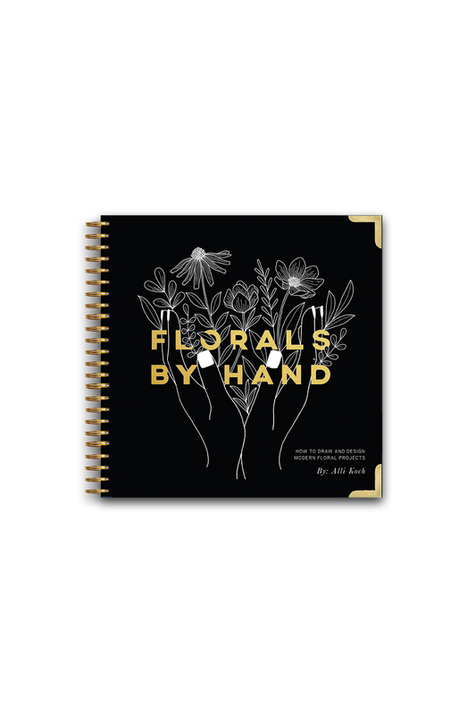 Florals By Hand (Spiral Bound) by Alli Koch