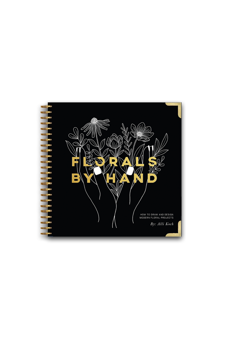 Florals By Hand (Spiral Bound)