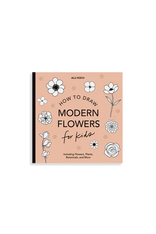 How To Draw Modern Flowers For Kids by Alli Koch
