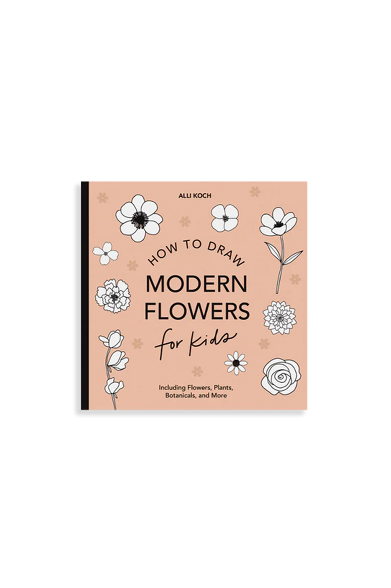 How To Draw Modern Flowers For Kids