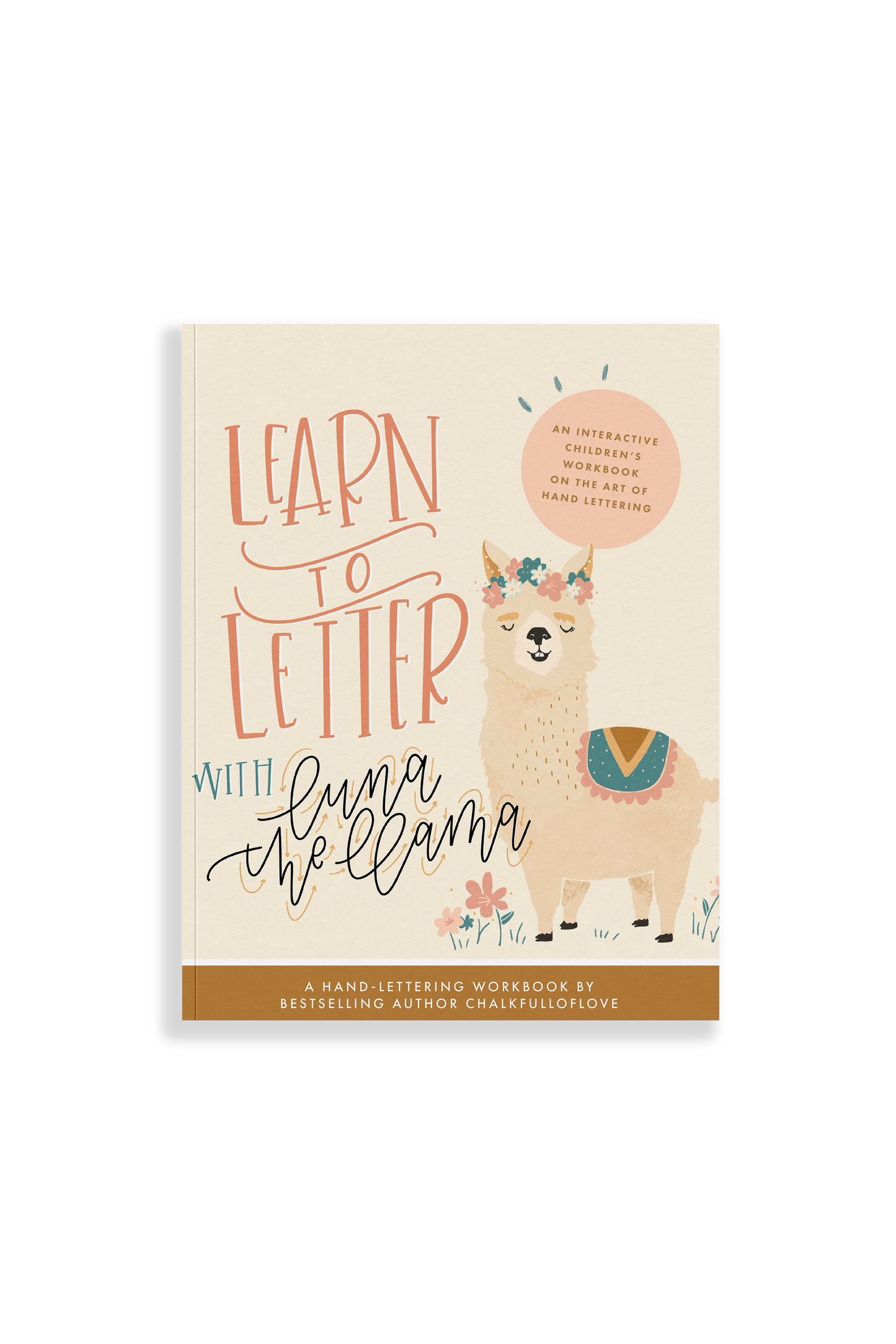 Learn to Letter with Luna the Llama by Chalfulloflove