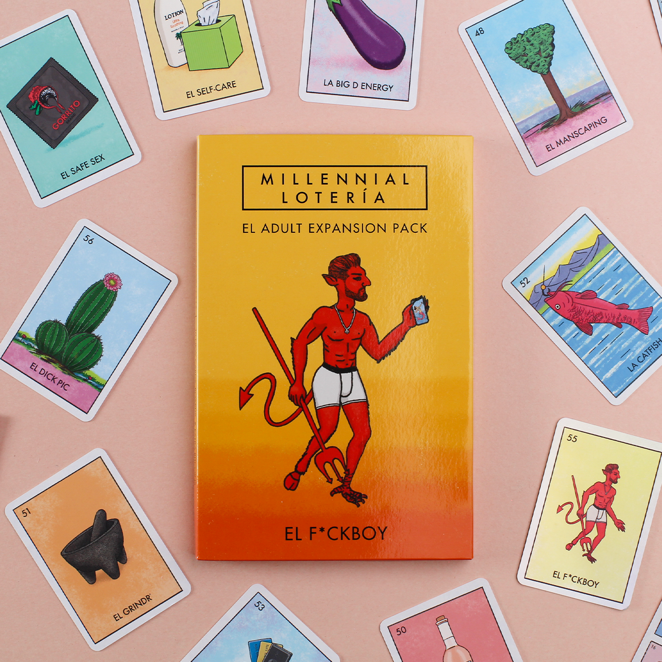 Millennial Lotería: El Adult Expansion Pack by Mike Alfaro