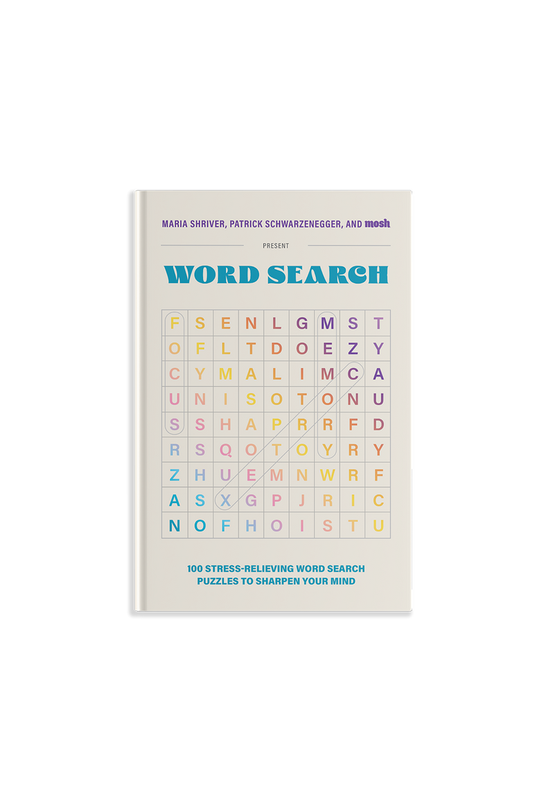 Maria Shriver, Patrick Schwarzenegger, and MOSH Present: Word Search