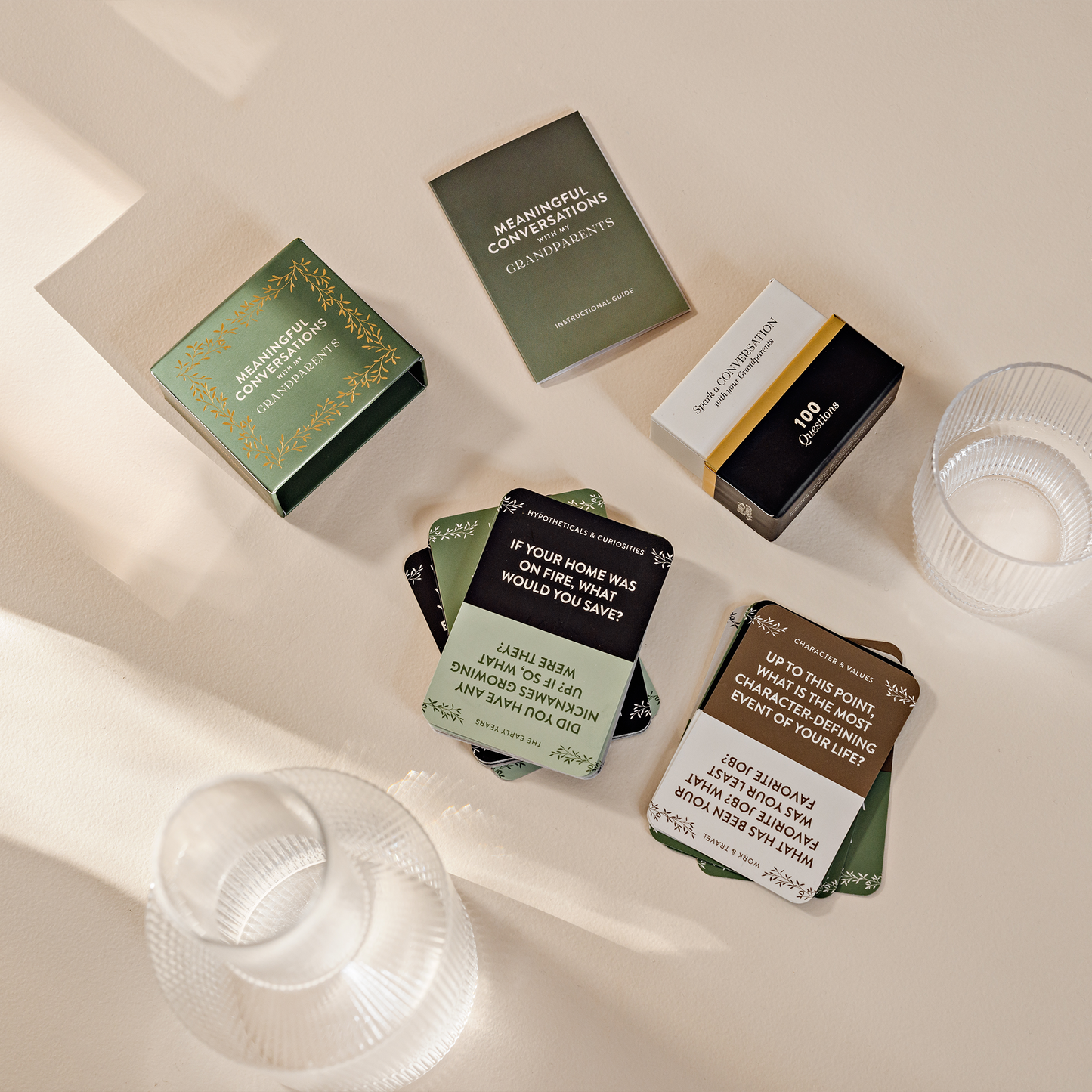 Meaningful Conversations with My Grandparents: A Conversation Card Deck by Korie Herold