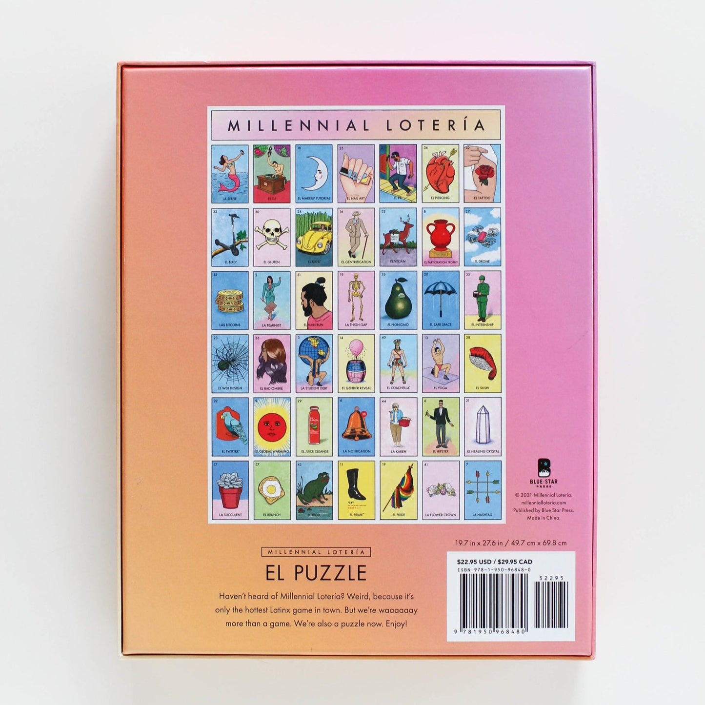 Millennial Lotería: El Puzzle by Mike Alfaro