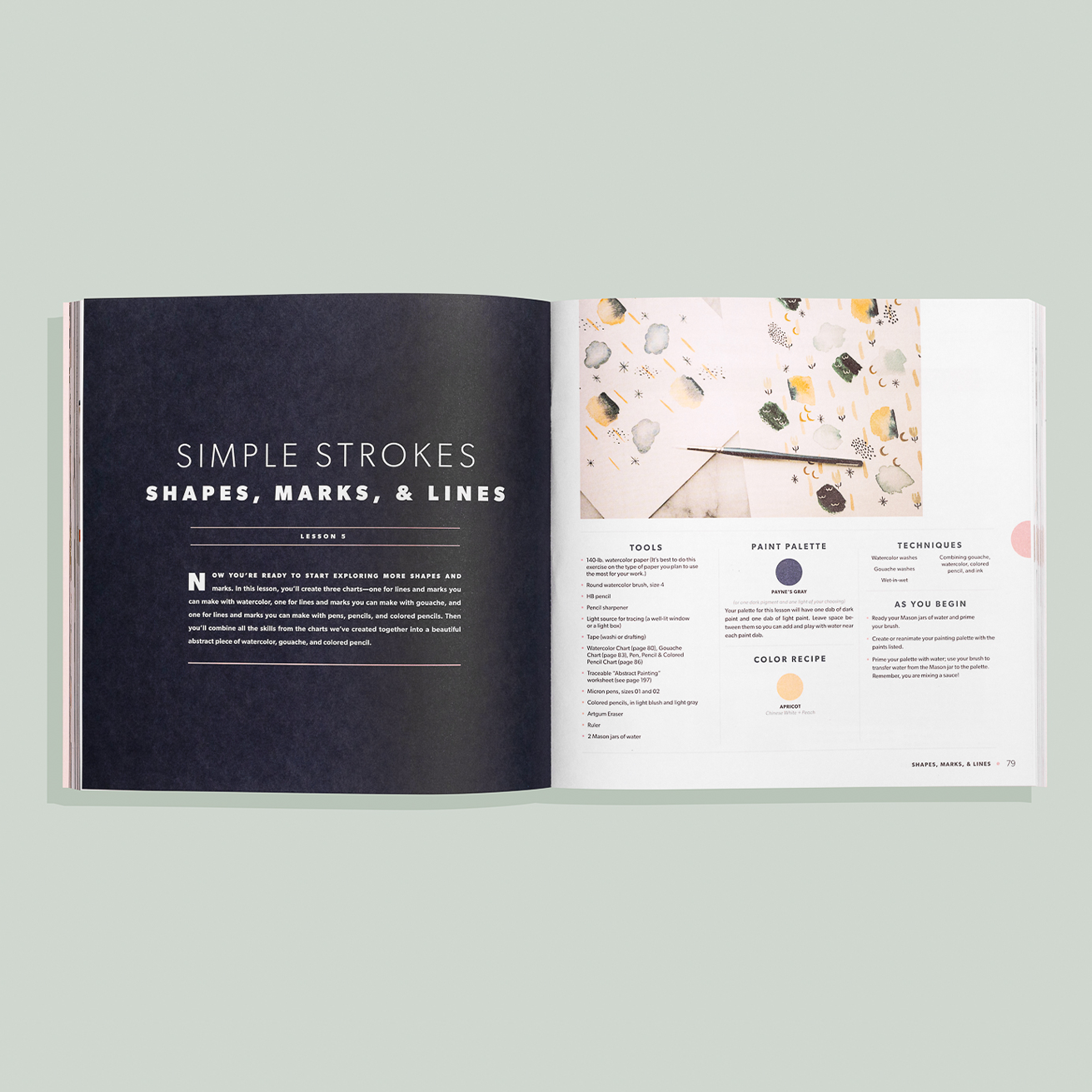 Modern Watercolor Botanicals available at Blue Star Press
