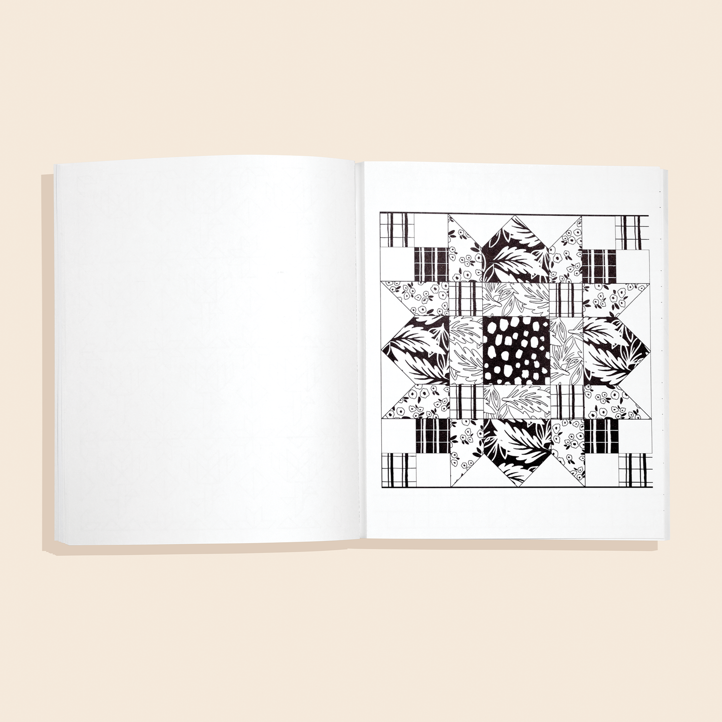 Modern Quilting Coloring Book by Stephanie Sliwinski
