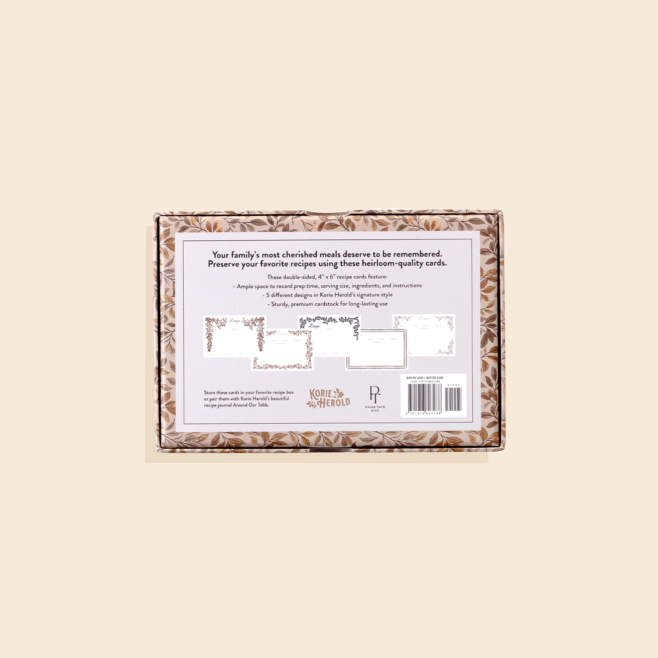 Recipe Cards available at Blue Star Press