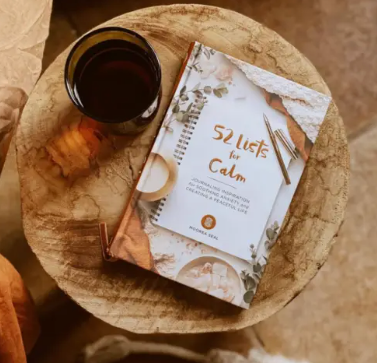 52 Lists for Calm Journal by Moorea Seal