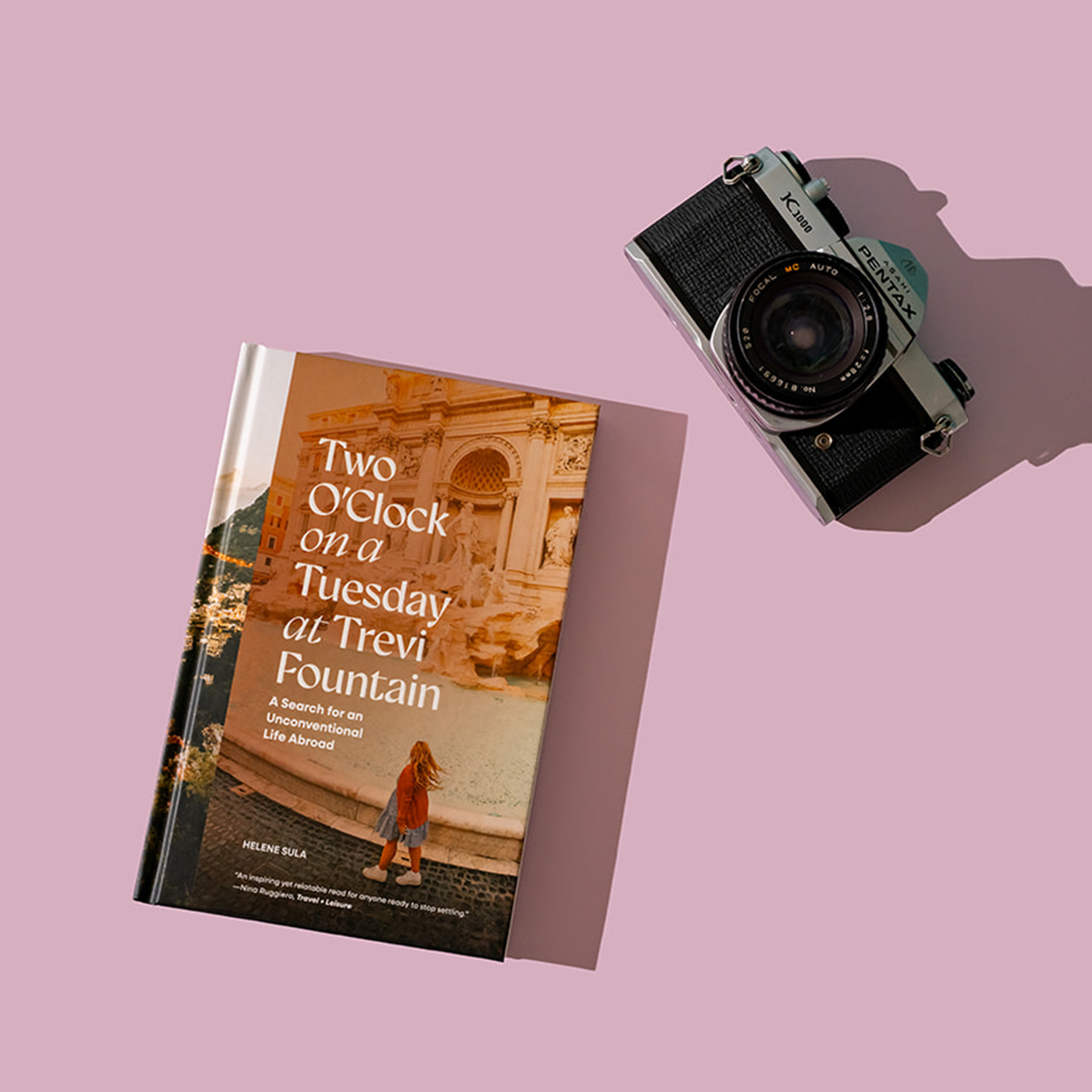 Two O'Clock on a Tuesday at Trevi Fountain by Helene Sula