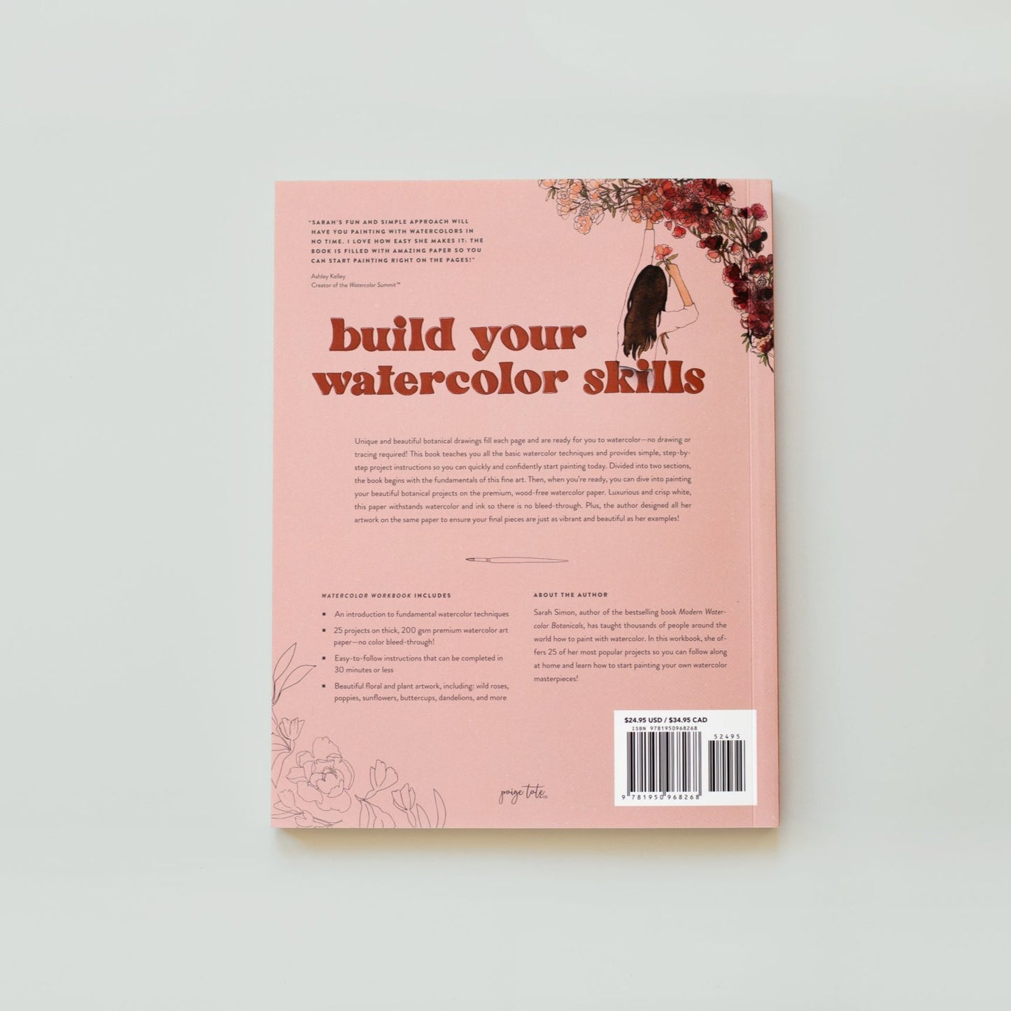 Watercolor Workbook by Sarah Simon