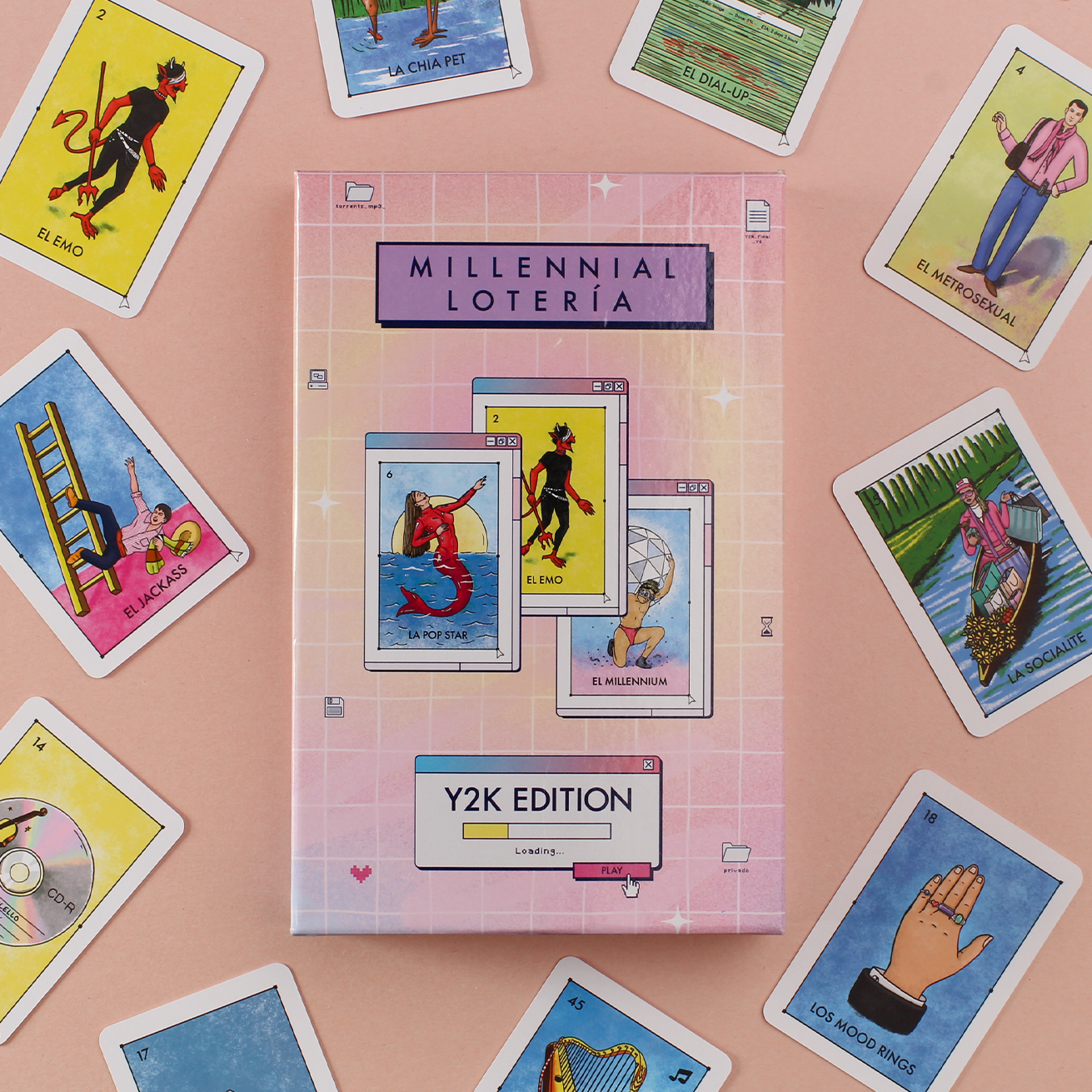 Millennial Lotería: Y2K Edition