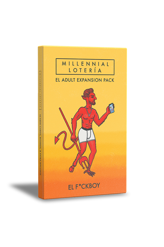 Millennial Lotería: El Adult Expansion Pack by Mike Alfaro