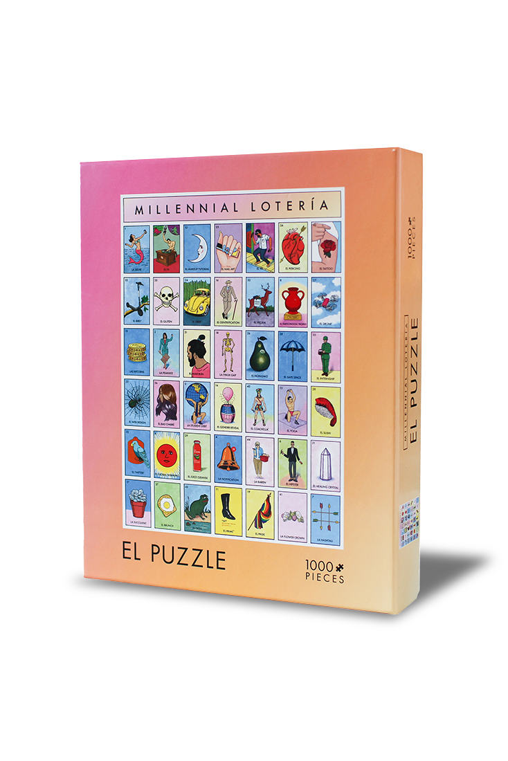 Millennial Lotería: El Puzzle by Mike Alfaro