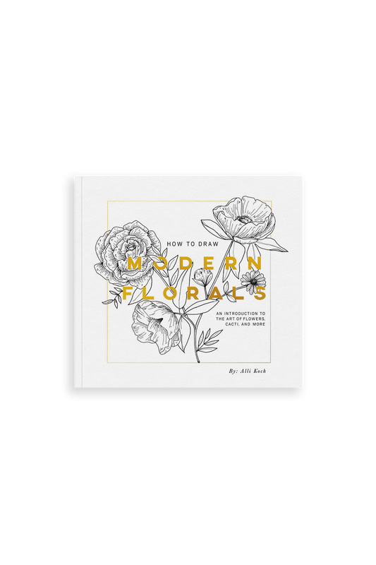 How To Draw Modern Florals (Mini) by Alli Koch