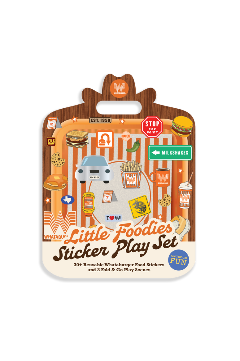 Little Foodies Reusable Sticker Play Set