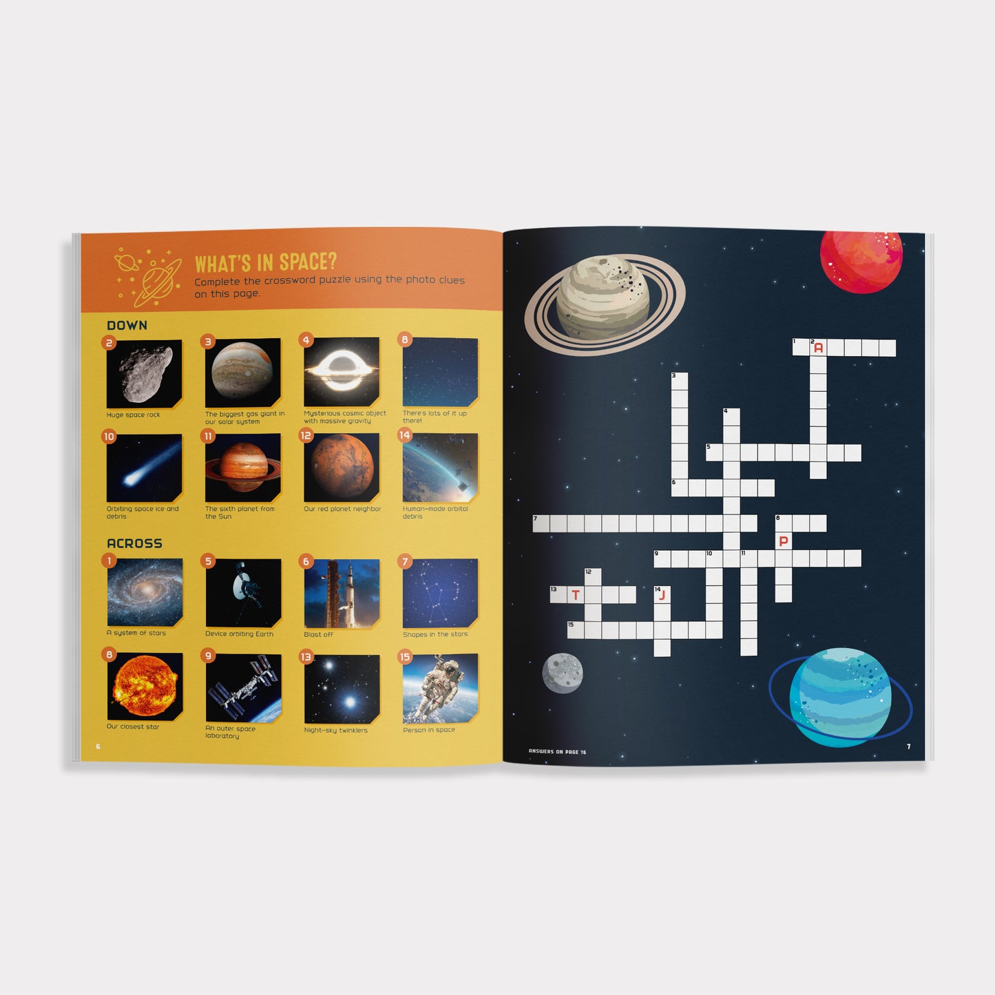 The Outer Space Activity Book for Kids