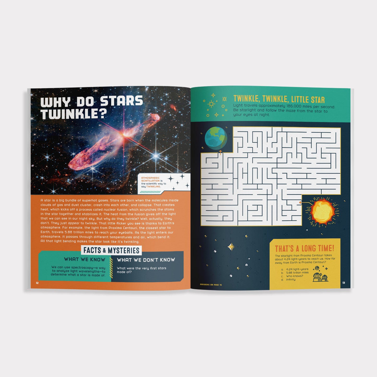 The Outer Space Activity Book for Kids