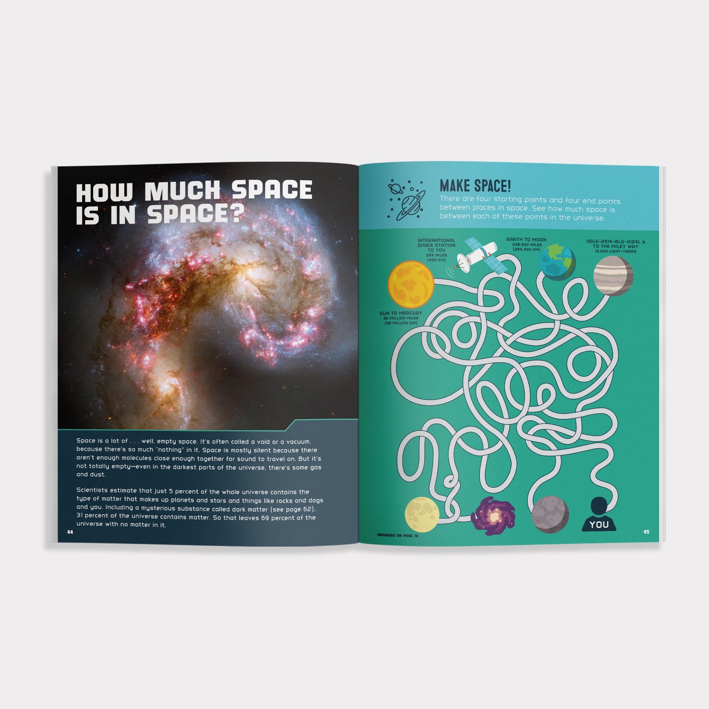 The Outer Space Activity Book for Kids