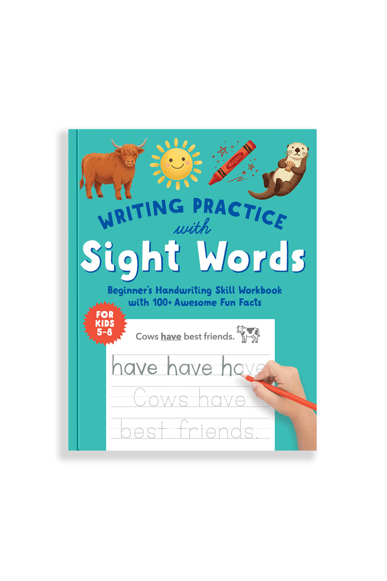 Writing Practice with Sight Words for Kids 5 to 8