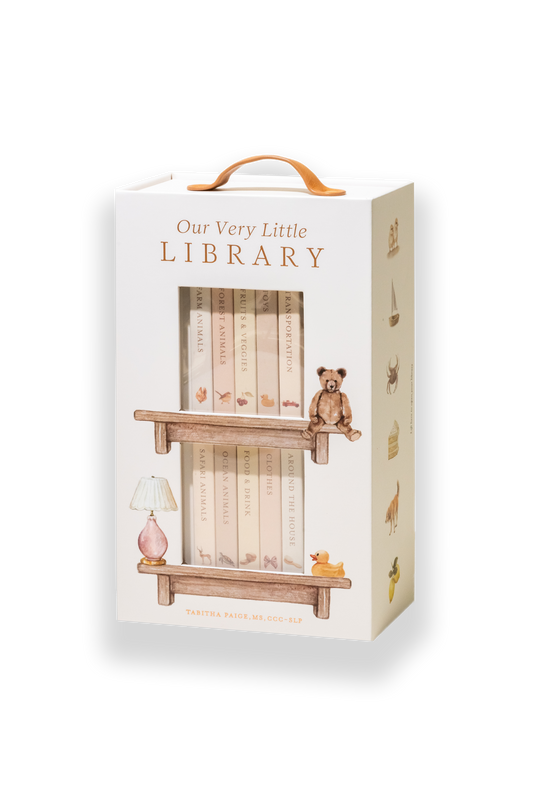 Our Very Little Library Board Book Set by Tabitha Paige