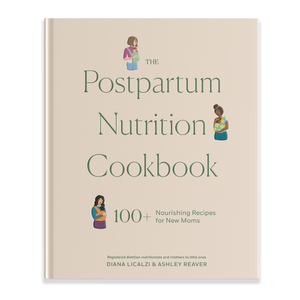 The Postpartum Nutrition Cookbook available at Blue Star Press