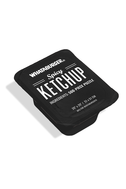 Whataburger Spicy Ketchup 500 piece puzzle. 