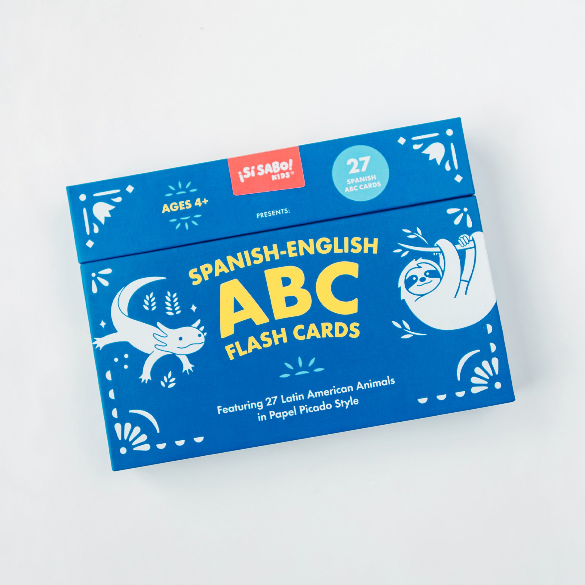 Spanish-English ABC Flash Cards available at Blue Star Press
