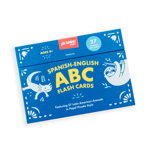 Spanish-English ABC Flash Cards available at Blue Star Press