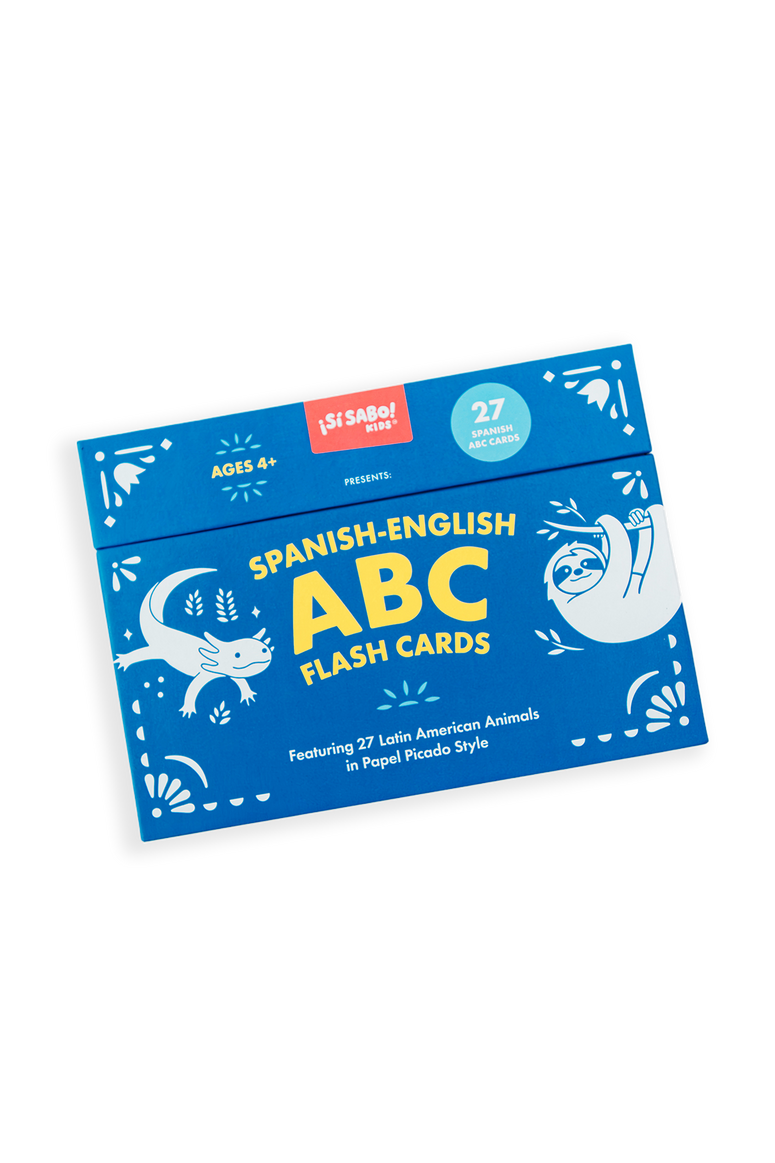 Spanish-English ABC Flash Cards