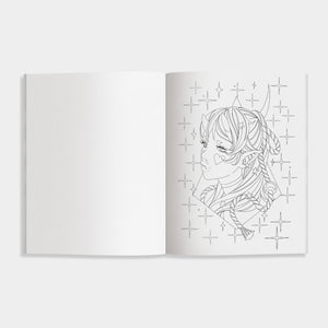 Modern Manga Coloring Book available at Blue Star Press