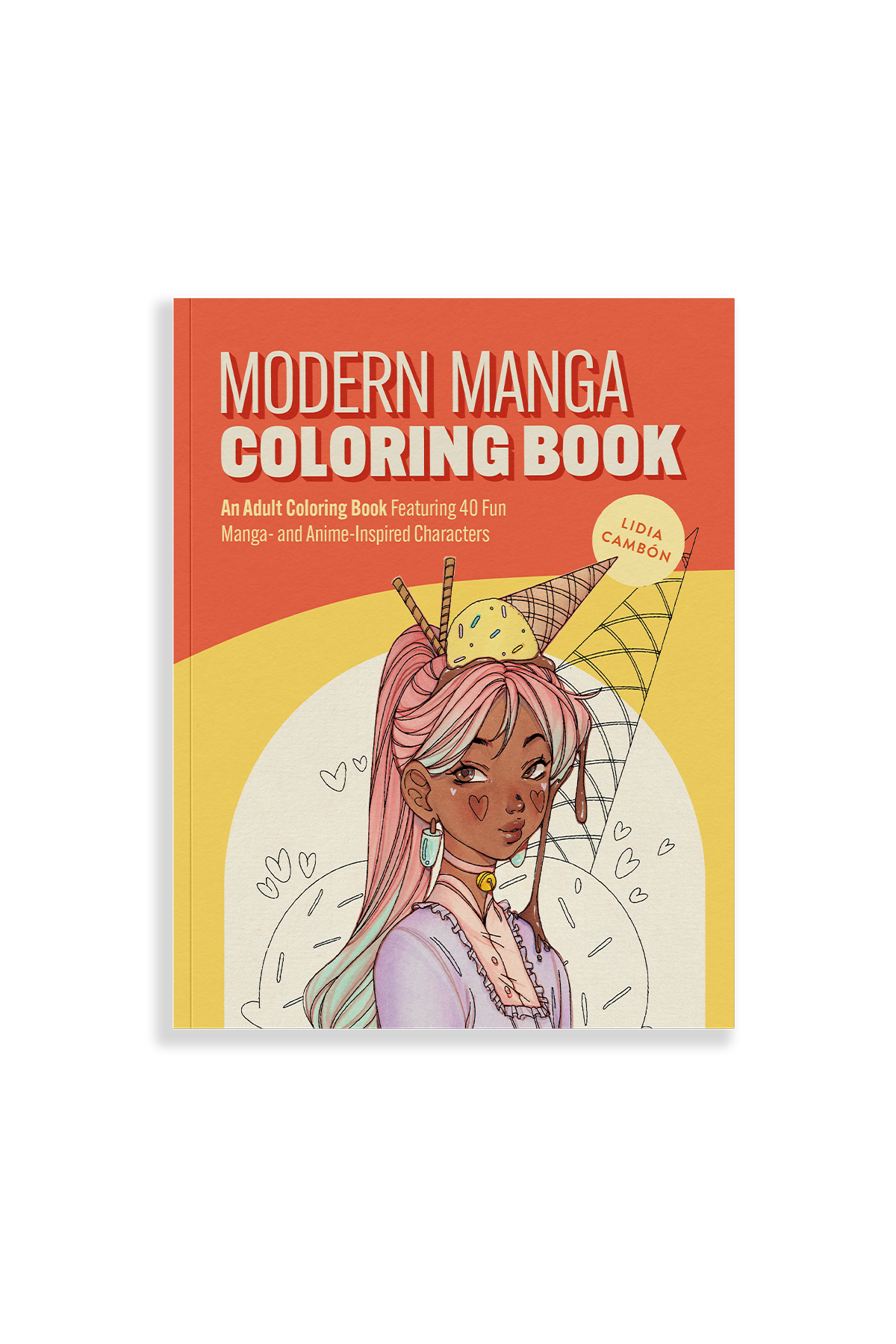 Modern Manga Coloring Book available at Blue Star Press