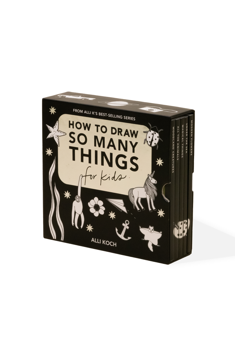 How to Draw So Many Things [mini box set]