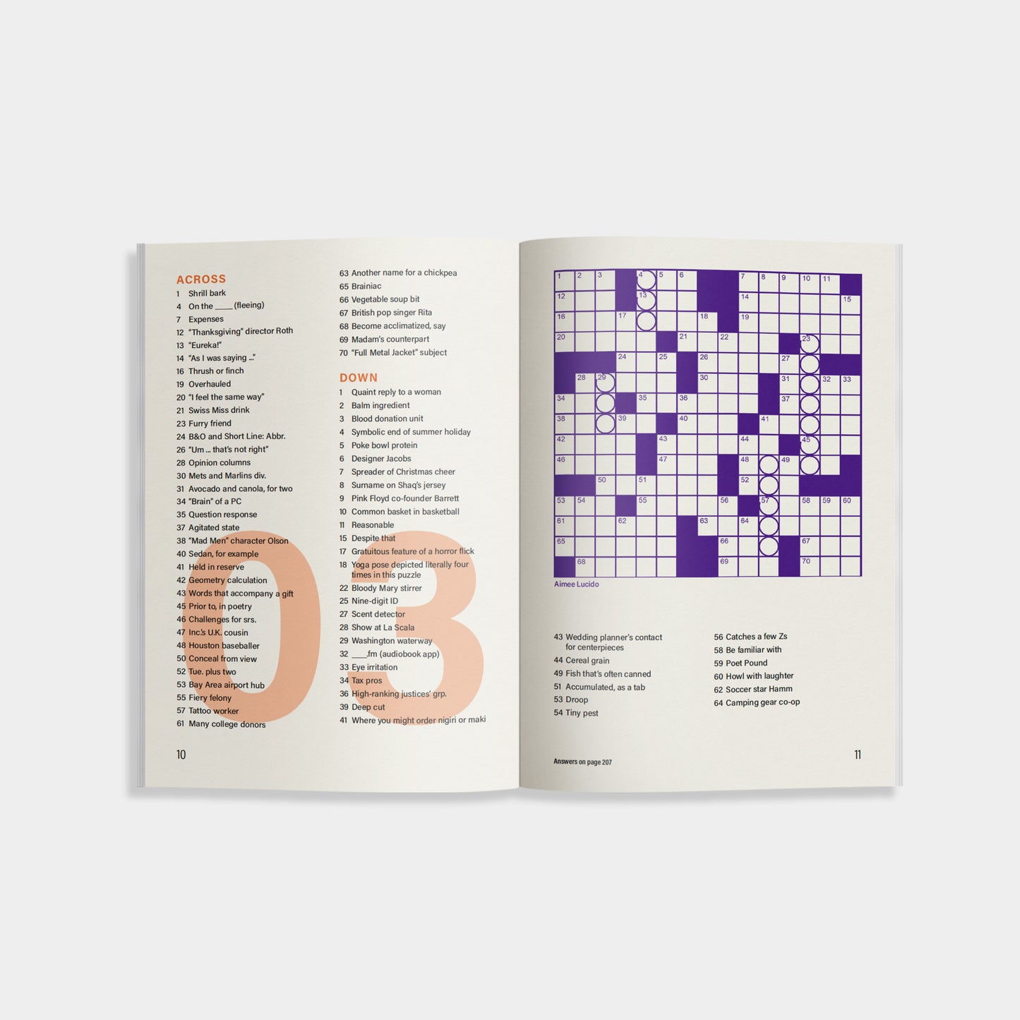 MOSH Crossword available at Blue Star Press