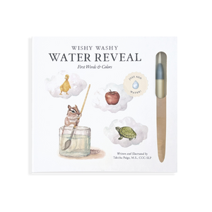 Wishy Washy water reveal kit with pen on a white background