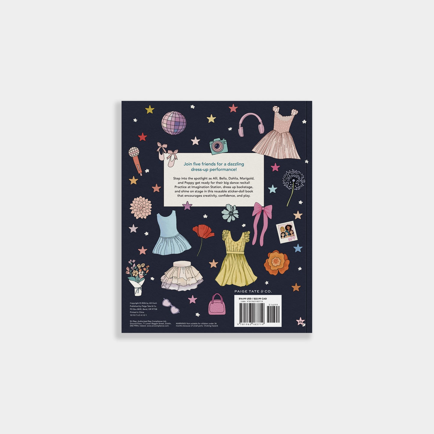 My Sticker Storybook: Dance Recital