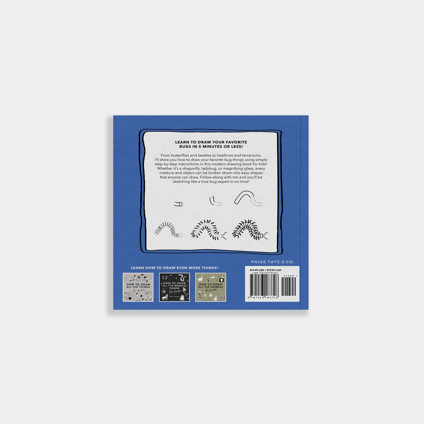 Bugs: How to Draw Books for Kids