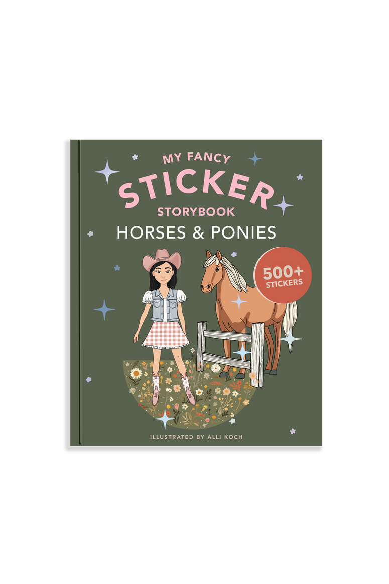 My Fancy Sticker Storybook: Horses & Ponies