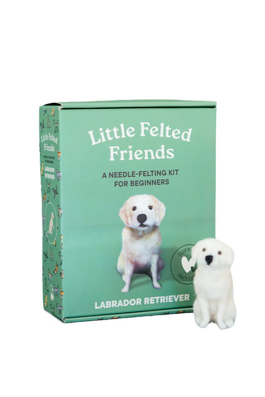 Little Felted Friends: Labrador Retriever