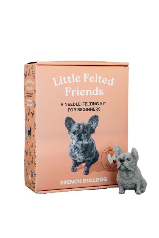 Little Felted Friends: French Bulldog